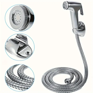 1-piece Bathroom Accessories Household Handheld Shower Set Toilet Spray Gun Toilet Booster Flusher Nozzle Handheld Spray Gun