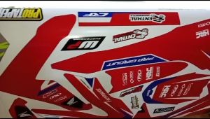 Decal Sticker Mini Trail CRF 110 Full Body Free Custom