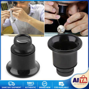Watch Eyes Loupe 5X 10X 15X 20X Jeweller Optical Glass Magnifier Magnifying Len Tool Monocular Magnifying Glass Jewelry Tool