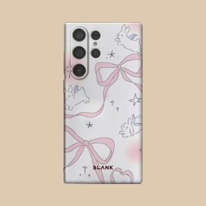 Bunny & Tulip Spring For Samsung Galaxy S26 S25 S24 A56 A36 Phone Case Protection Cover for Women Girl Blank