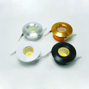 ไฟติดเพดานปิดภาคเรียน3W แบบโคมเพดานหรี่แสงได้ไฟดาวน์ไลท์ LED ไฟฉายขนาดเล็ก