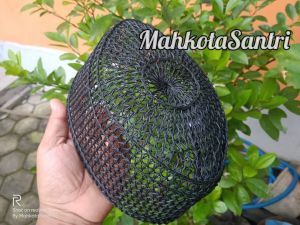 PECI ROTAN HITAM POLOS/SONGKOK GUSDUR