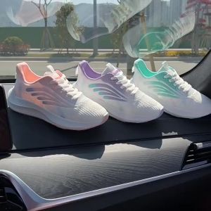 【CAMPOUT】Giày chạy có đế mềm giày nhẹ thể thao nữ Giày chạy mới thoáng khí