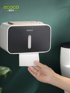 Hộp Đựng Giấy Vệ Sinh Tường Treo Không Cần Khoan Chống Thấm Nước Hai Trong Một Hộp Đựng Khăn Giấy Phòng Tắm