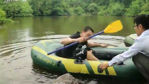 Thuyền Bơm Hơi Dày Dặn Chống Mài Mòn Thuyền Cao Su Thuyền Cứu Sinh Thuyền Đi Câu Cá Picnic cho 2 người