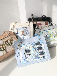 WUDONG | Anime Style Versatile Transparent Crossbody Bag