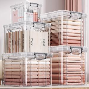 Transparent Reinforced Large Capacity Storage Box