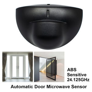 DC 12-24V 24.125GHz Wired Microwave Motion Sensor Radar Detector for Automatic Door Elevator Company Supermarket Airport