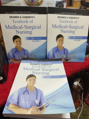Brunners & Suddarths medical -surgical nursing ¹⁵th edition SET (On hand)