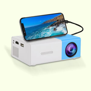 New Ultra High Definition Projector for Home Bedroom Smart Home Cinema Wall Projector with Mobile Phone Connection Mini Porta