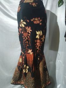 rok span duyung motif batik / rok span mermaid batik / rok batik
