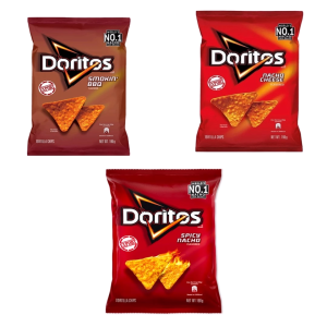 Doritos - [ Smokin BBQ / Nacho Cheese / Spicy Nacho ] 190g