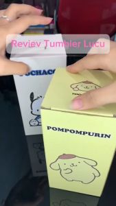 TERMOS AIR MINUM ANAK 450ML Karakter Sanrio 3D Tumbler Stainless Steel Vacuum Mug Cup