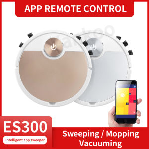 【Philippines Stock】Intelligent App Sweeper ES300APP APP Remote Control Touch Launch 3000mAh Long Endurance Portable Dust Box Double Sided Brush Home Intelligent Sweeping Robot