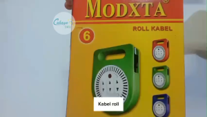 Roll Kabel Modxta Dus 5 meter / Stop kontak plus kabel 5 m