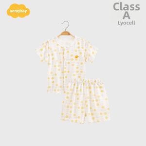 Aengbay | Tencel Breathable Baby Sleepwear Set for Summer