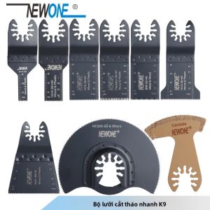 NEWONE K66/K100 Nhanh Chóng Tháo Lắp HCS/Bi-Metal Dao Cưa Dao Động Dụng Cụ Đa Năng Renovator Tông Đơ Cắt Lưỡi Dao Cho Gia Đình DIY