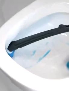 Disposable Toilet Brush Replacement Brush Head Toilet Cleaning No Dead Angle Wall Hanging Standing Disposable Toilet Brush