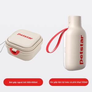 petstar | Cốc Uống Nước Cho Thú Cưng Gấp Gọn