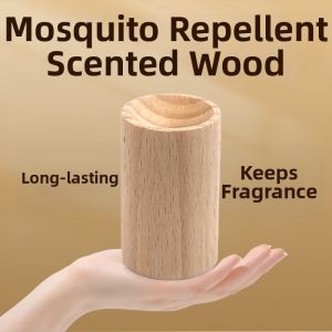 Mosquito Repellent Scented Wood Decor