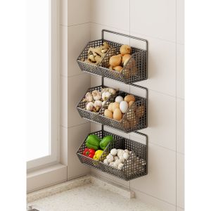 evesigar | Wall-mounted Multi-slot Spice Storage Box