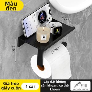 WEIMEIYUAN | Giá Đựng Giấy Vệ Sinh Treo Tường Không Cần Khoan
