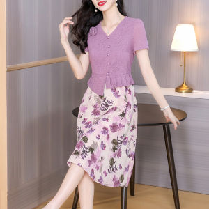 DAIXIANGFEIZI | Đầm Hè Đa Lớp Cho Nữ