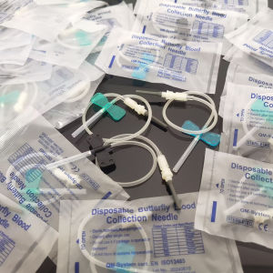 10Pcs Disposable Pet care equipment For Pet Disposable Butterfly Blood Collection Needle Chicken bird dog cat pet care
