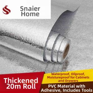 FEIZHUXIANSEN | Aluminum Foil Anti-Grease Cabinet Liner