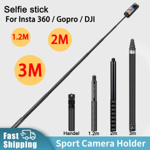 For Insta360 x5 x4 x3 Invisible Selfie Stick 1.2m 2m 3m Bullet Time Bundle Tripod Handle for Insta 360 x4 Stick Accessories