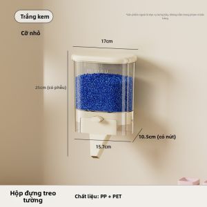 TAOXIAOHE | Hộp Lưu Trữ Đậu Pandora Trong Suốt Dễ Lắp Ráp Bấm Và Lấy