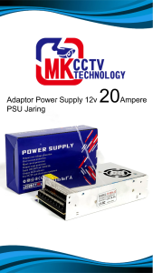 Adaptor 20 Ampere 12Volt | CCTV Power Supply Jaring CCTV