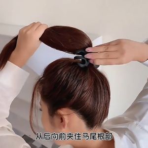 Blumey กิ๊ฟติดผมยกหางม้า ยกผมสูง เสริมวอลลุ่มสไตล์เกาหลี 5 cm 3.5 cm เสริมหัวทุย น่ารักมาก Hair Clips[พร้อมส่ง]