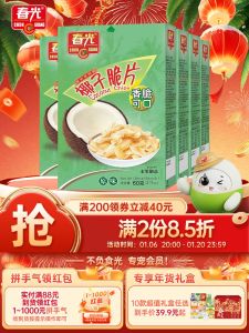 Hainan Special Products Spring Light Food Baked Coconut Crisps Snack Leisure Dry Fruits And Nuts Coconut Slices