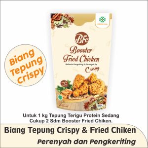 Tepung Crispy - Tepung Krispy ‐ Tepung Biang Fried Chicken - Tepung Bumbu Kentucky - BOOSTER FRIED CHIKEN 1000 gram / 1Kg - Tepung Biang Kentucky - TEPUNG KFC - BFC