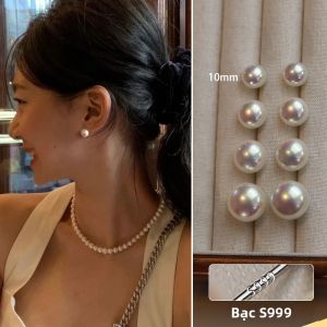 Bông Tai Không Xỏ Dây Kẹp Cao Cấp Dễ Đeo Khi Ngủ
