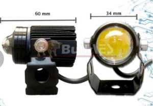sepasang lampu poglamp laser D2 putih kuning lampu tembak laser hi loo