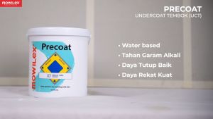 Mowilex Precoat Undercoat Tembok Cat Dasar Interior 20 L