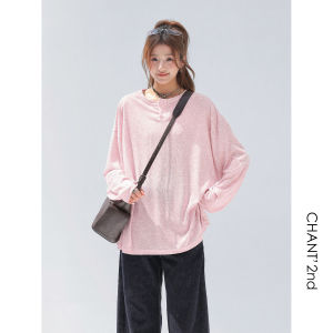 Elegant Linen Henley Shirt Autumn Design Loose Fit