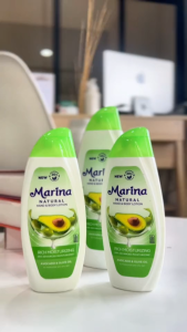 Marina Natural Body Lotion Hand And Body Natural Marina 150ml + 38ml Melembabkan Dan Melindungi Kulit Saat Beraktivitas Di Luar Ruangan