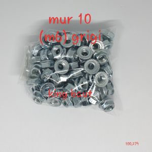 (paket 100 pcs) mur ring 10 (m6) Gerigi