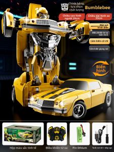 WANWEIMAN | Xe Điều Khiển Biến Hình 7 Boys Edition Cảm Ứng cử Chỉ Điều Khiển Giọng Nói Lớn