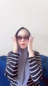 Haseena Hijab Instan Bergo Hamidah Ifana Polos Jilbab Sport Sporty Jersey Size M Kerudung Olahraga Daily Casual