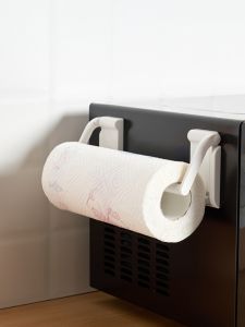 Magnetic Kitchen Wall Mounted Tissue Holder Roll Paper Towel Rack Fridge Side Storage Organizer