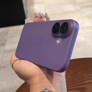 Ultra-Thin Frosted 0.3MM Ice Fog Soft Shell Phone Case for iPhone 16 Transparent Apple 15Promax Couple 14Pro Skin-Like 12 Simple 11 Self-Lens Film 13 Premium Feel