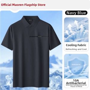 MiiOW | Cooling Ice-Silk Men Polo Shirt Summer