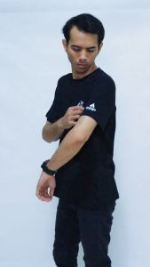 Arutala Adventure x Pushing Panda - Festival Black Official Merch T-Shirt Outdoor Kaos Lengan Pendek