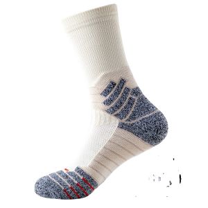 Professional Thickened Basketball Socks for Men Towel Bottom High Tube Breathable American Elite Socks Trendy Long Tube mid Tube