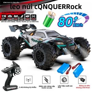 Xe Điều Khiển Từ Xa 4WD RC Off-Road Buggy Truck Động Cơ Không Chổi Than Tốc Độ Cao Đồ Chơi Đua Xe Drift Nhanh Dành Cho Trẻ Em Và Người Lớn 50/80KM/H