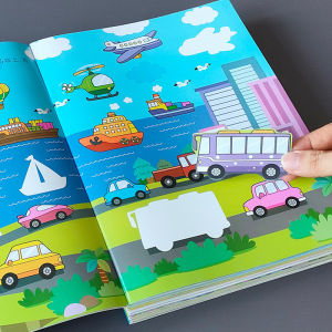 XIAOSHUGUOGUO | Focus Enhancing Educational Stickers Book